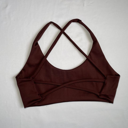 Top Arco Vino-Oscuro . Tallas S, m y l