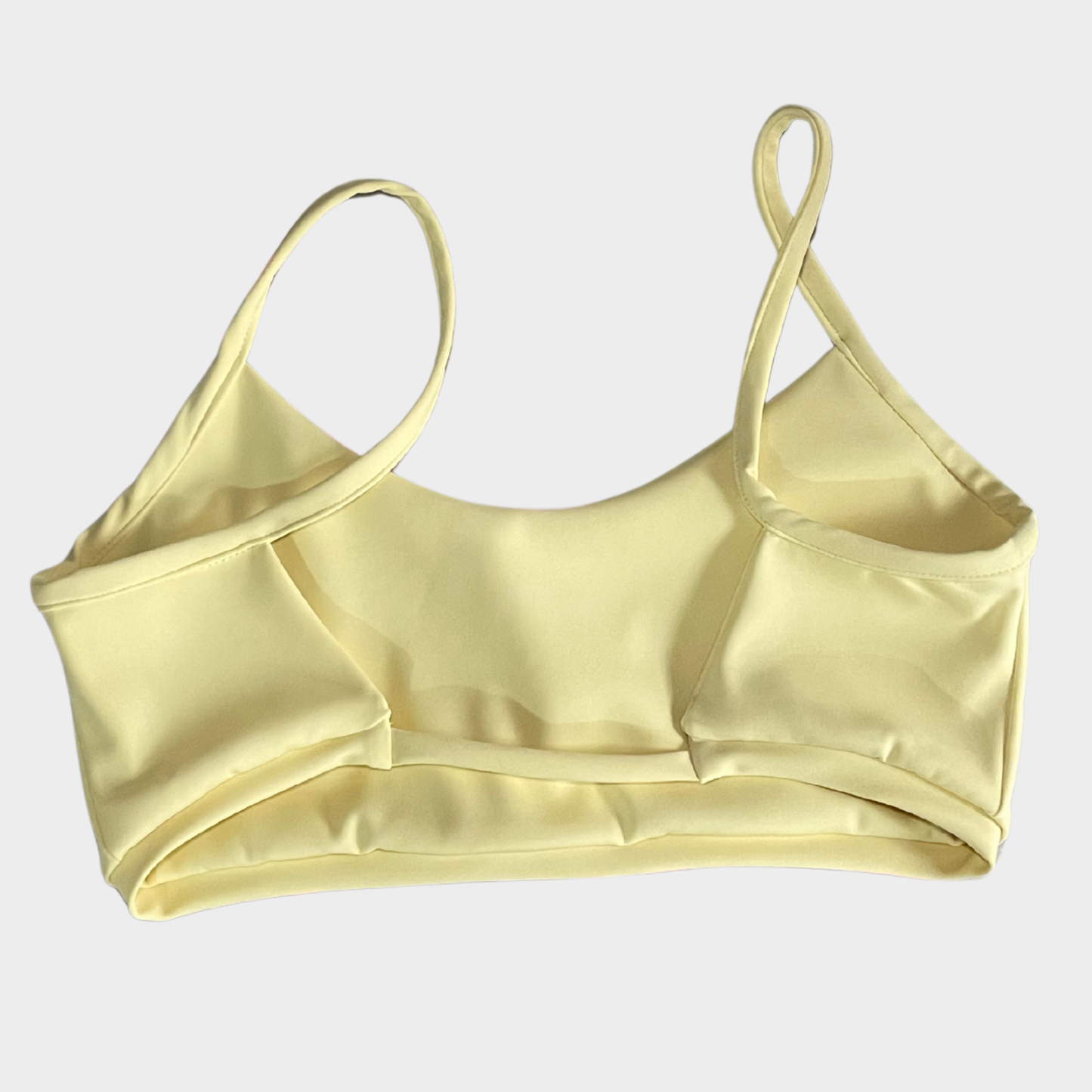 Top Cielo Amarillo Crema. XS, S, M, L