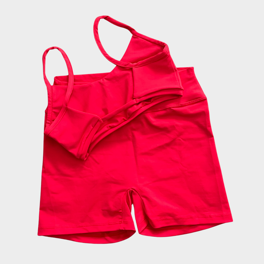 Conjunto Cielo Luna Rojo. XS, S, M, L