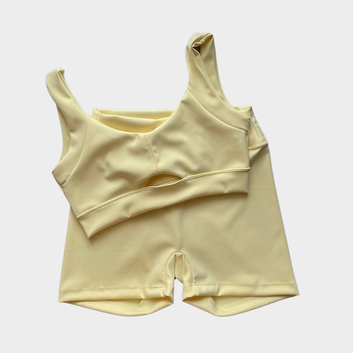 Conjunto Luna Amarillo Crema. XS, S, M, L