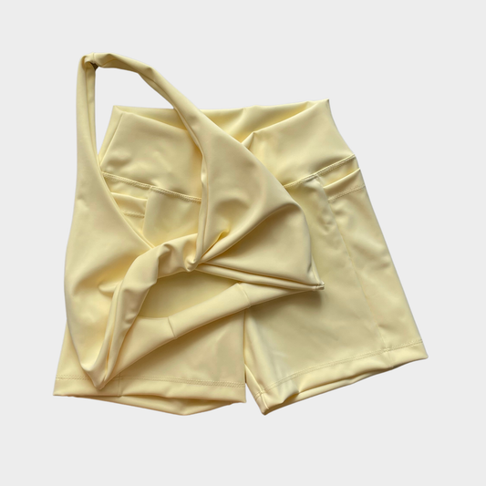 Conjunto Alas Sol Amarillo Crema. XS, S, M, L