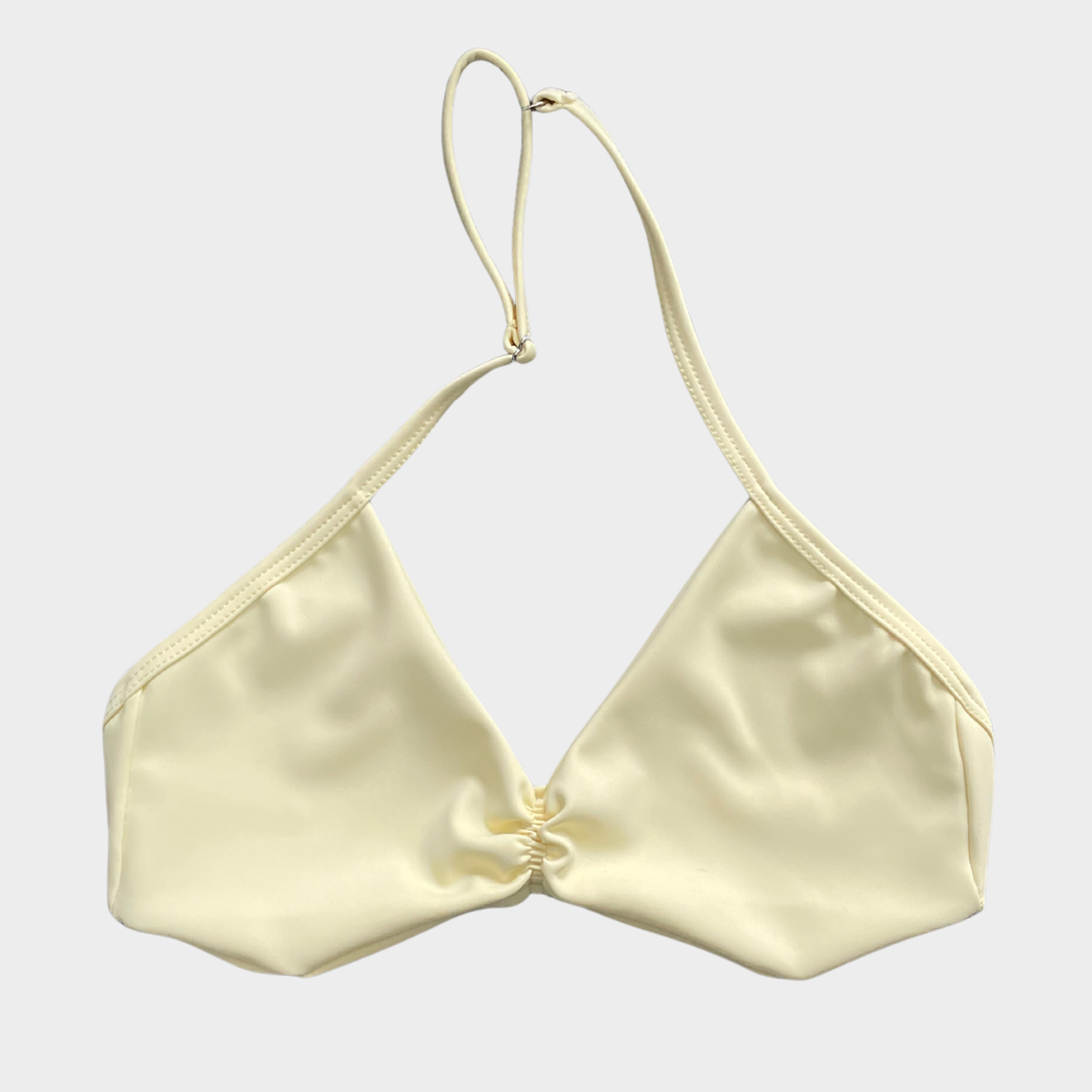 Top Nube Amarillo Crema. XS, S,M, L