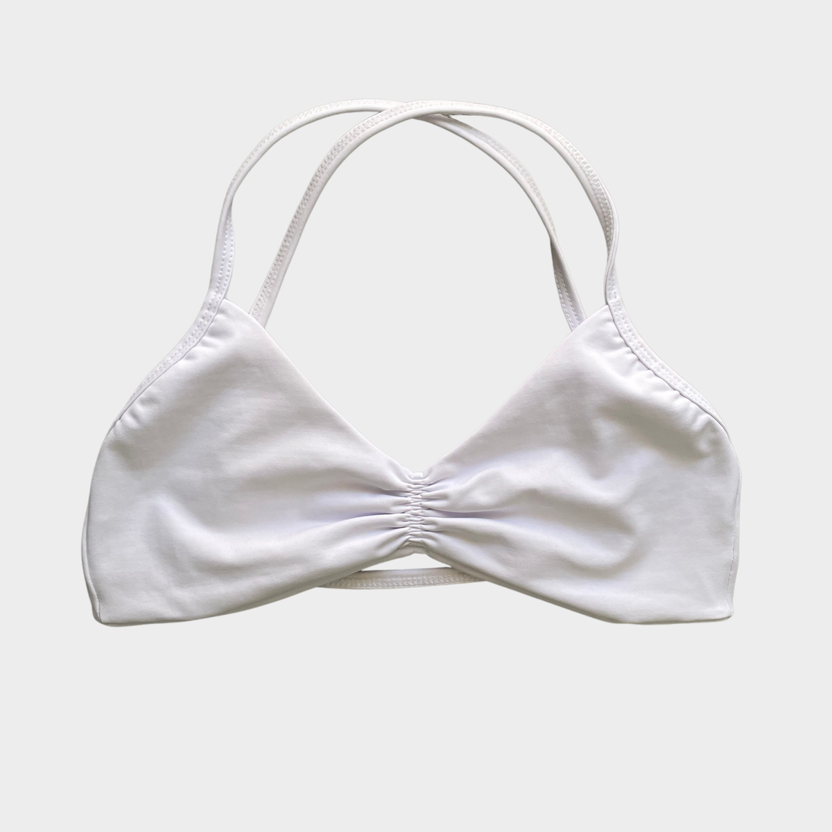 Top Nube Cruzado Blanco. XS, S,M, L
