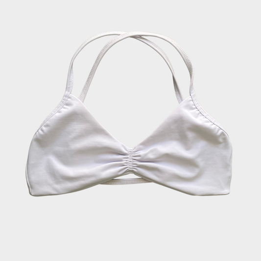 Top Nube Cruzado Blanco. XS, S,M, L
