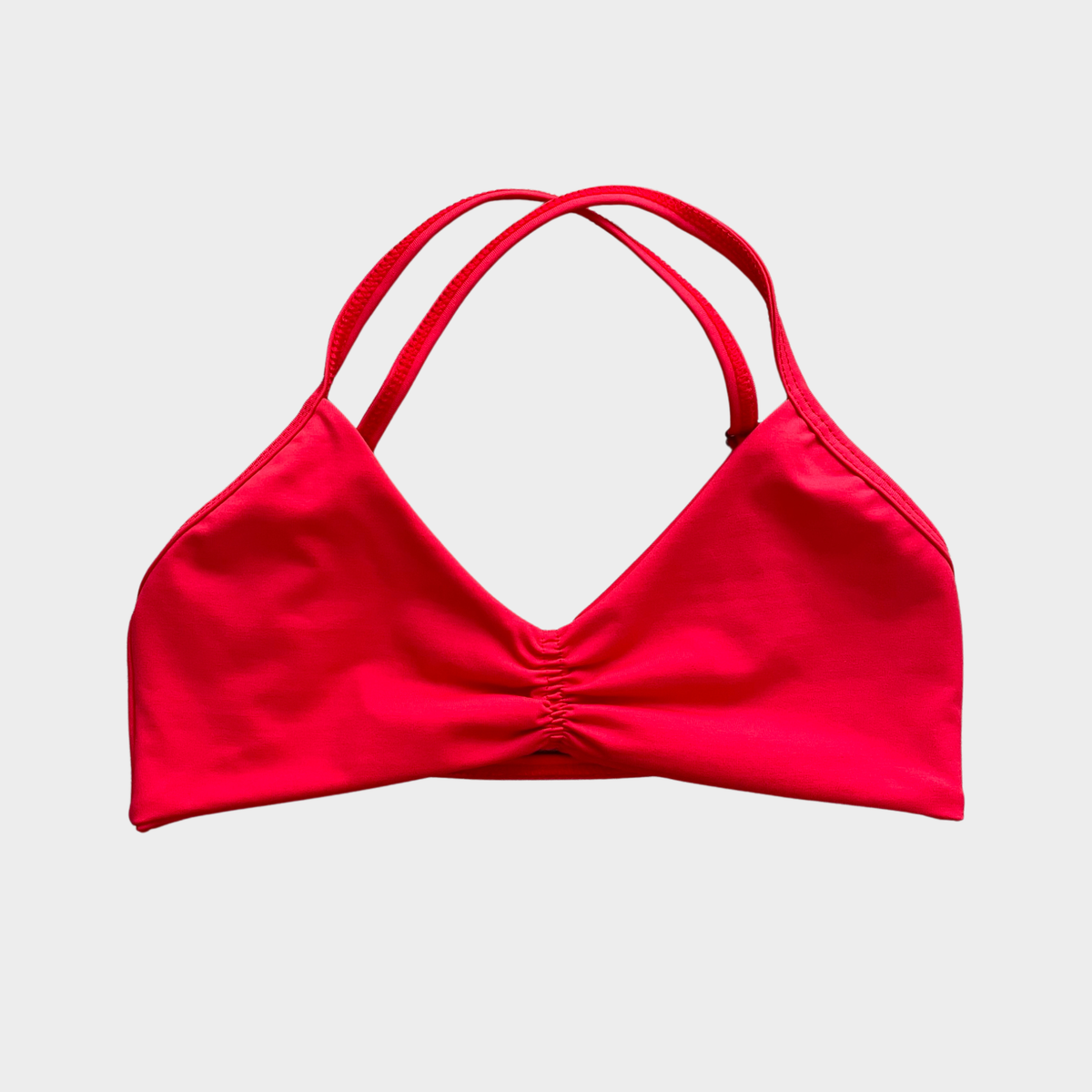 Top Nube Cruzado Rojo. XS, S,M, L