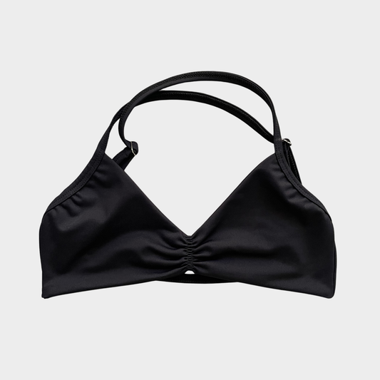 Top Nube Cruzado Negro. XS, S,M, L