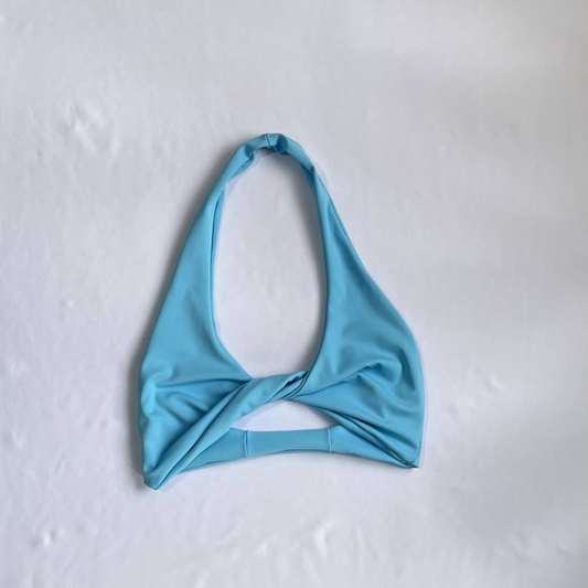 Top Alas Azul Celeste. Tallas L