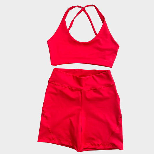 Conjunto Arco Alicia Rojo. XS, S, M, L