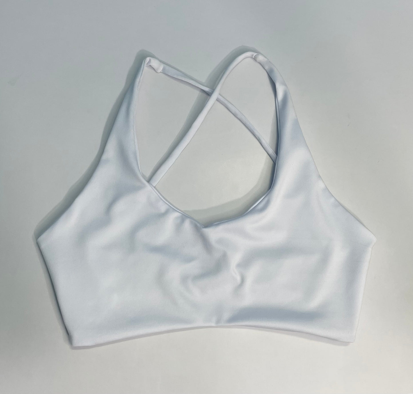 Top Arco Blanco. Tallas S, M, y L